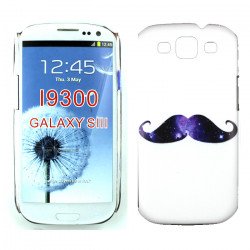 Samsung Galaxy S3 Mustache Design Case